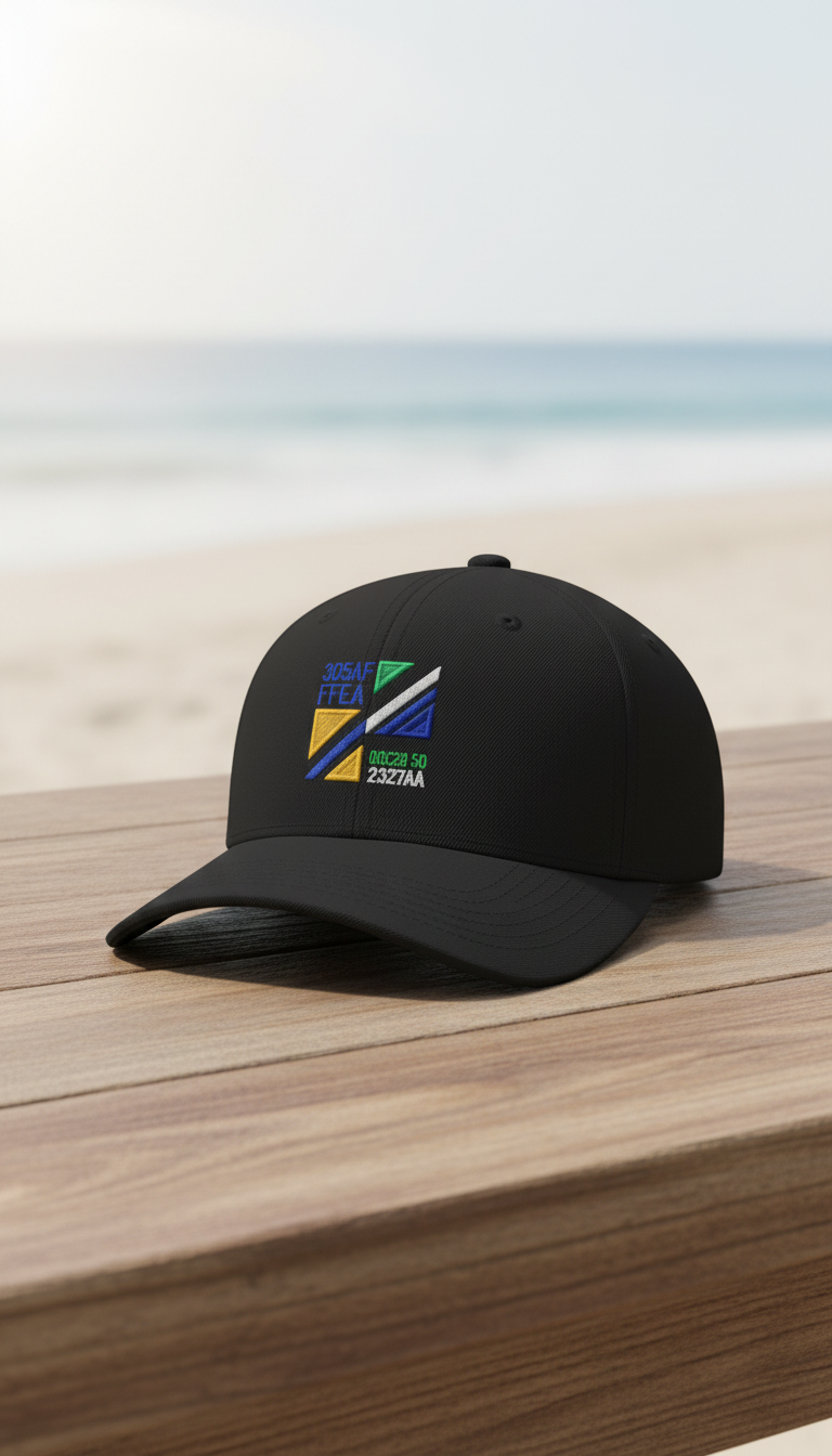 Embroidered Hat in a new setting